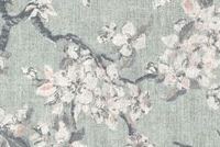 Ellen Degeneres BONNABEL SILVER 250351 tissu de mélange de lin floral