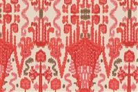 Lacefield Designs Tissu Imprimé Ikat BOMBAY GERANIUM