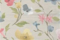 Swavelle Mill Creek Tissu Imprimé Floral CHAMPNEY / SUPERIAL MIST GREY